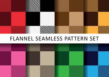 Bright Colorful Flannel Vectors - Free vector #420067